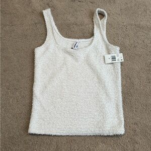 NWT Steve Madden Women's Scoop-Neck Chenille Sleep Tank Top